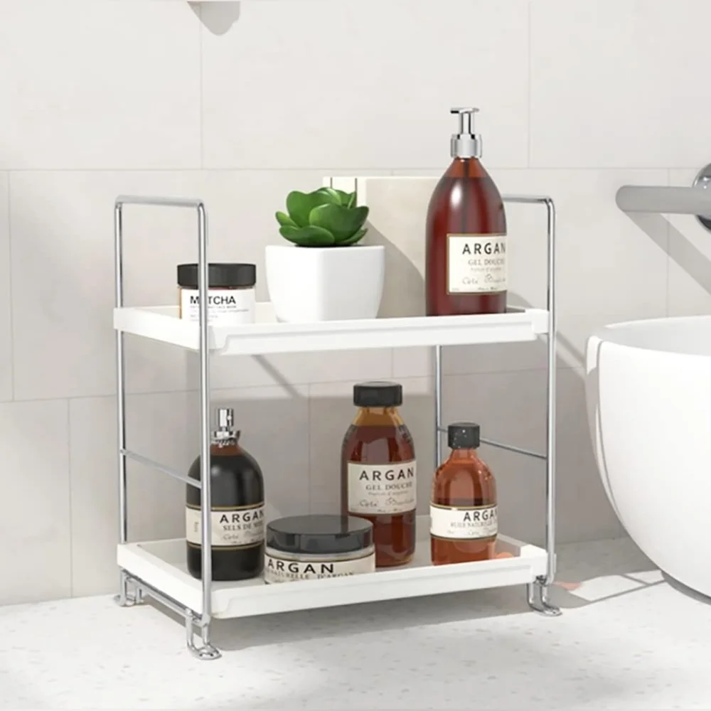 💄💍📿2 Tier Makeup Shelf Organizer